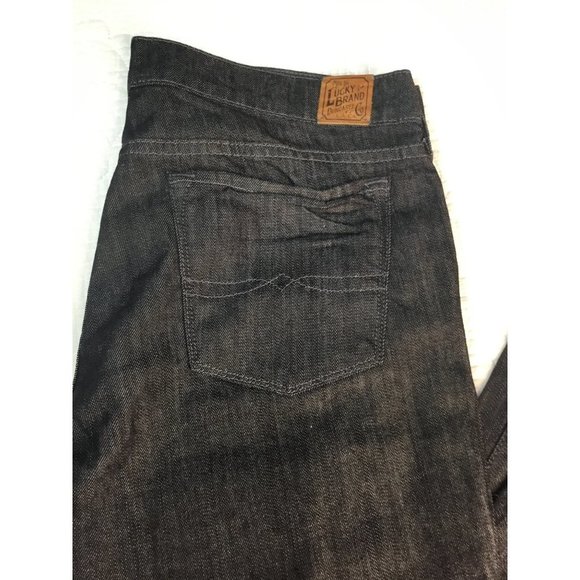 Lucky Brand Dungarees Men’s Boot Cut jeans  Size 14 x 32 Low Rise - Picture 2 of 6
